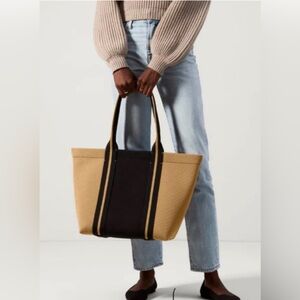 Rothy’s The Essential Tote Camel & Black Discontinued!  Wonderful!